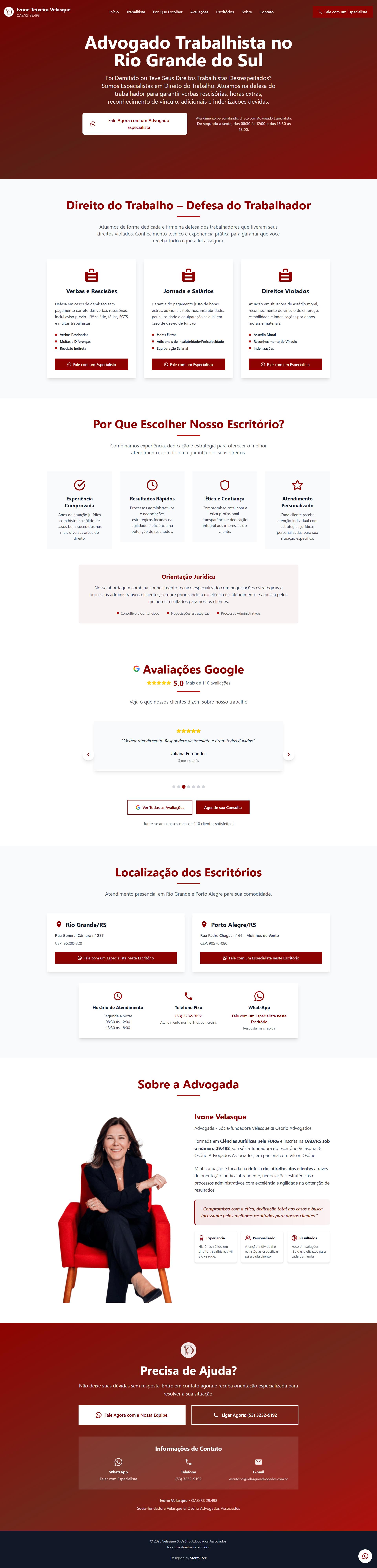 Prévia do projeto Velasque Advogados